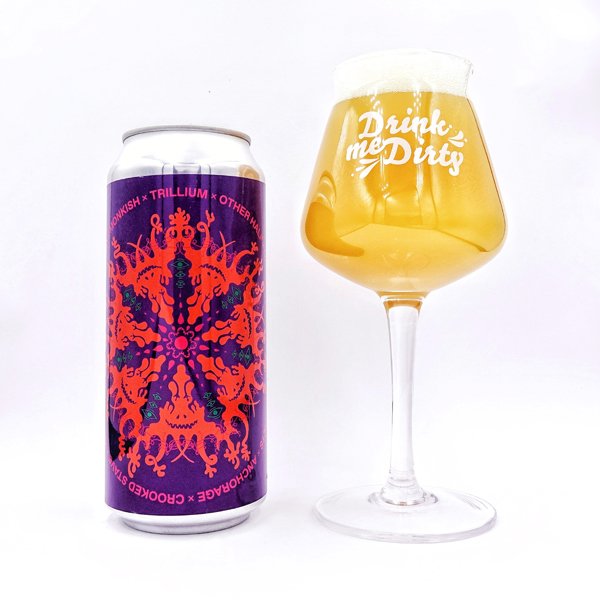 Omnipollo x Monkish x Trillium x Other Half x Cellarmaker x O/O x Stigbergets x Anchorage x Crooked Stave x Equilibrium, x The Veil “OMNIPOLLOSCOPE #5 (Trillium Version)” Triple IPA